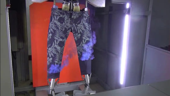 Video pants lasering