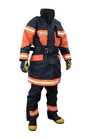 Fire brigade protective clothing