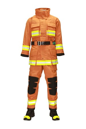 Fire brigade protective clothing