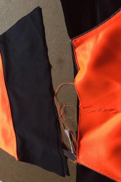Work Pants Warn Protection Bright Orange 