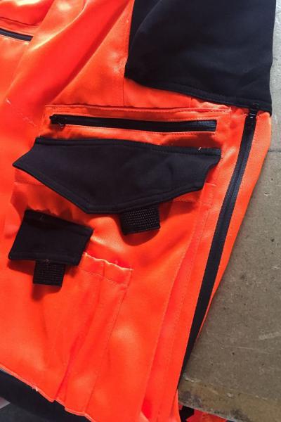 Work Pants Warn Protection Bright Orange 