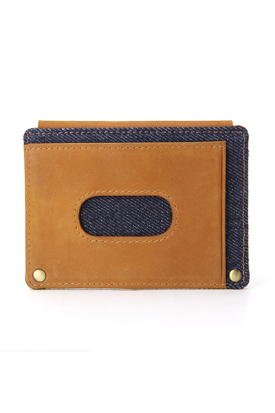 Denim Wallet Card Holder 3