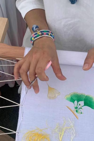 Kunsthandwerk Sticken