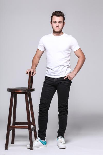 Jeans Men Pants Safari Fit Black