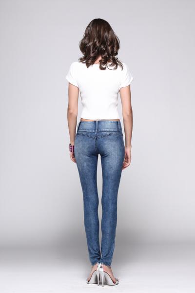 Jeans Women Denim Pants from Highly Stretchable Material
