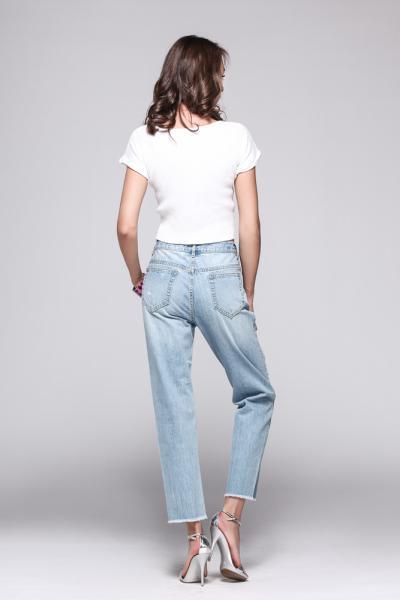 Jeans Women Denim Pants Premium Casual Ripped 