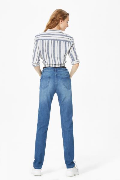 Jeanshose Damen Straight Leg 