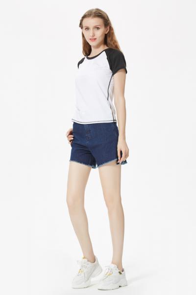 Jeans Women Denim Shorts Fit Cotton 