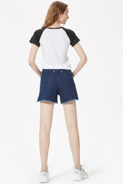 Jeans Women Denim Shorts Fit Cotton 