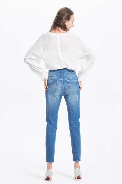 Jeans Women Denim Pants High Waist 