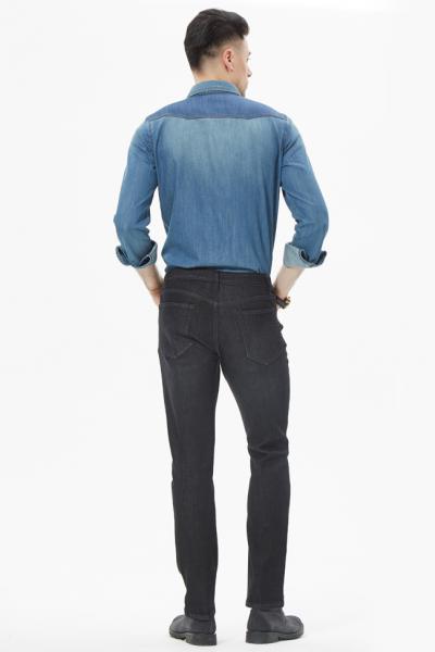 Jeanshemd Herren Regular Fit